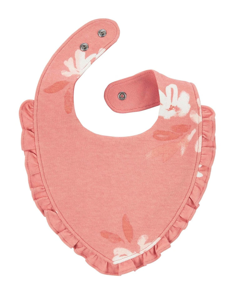 Kit babador bebê 3 peças bichinhos floral multicor - Imagem 2