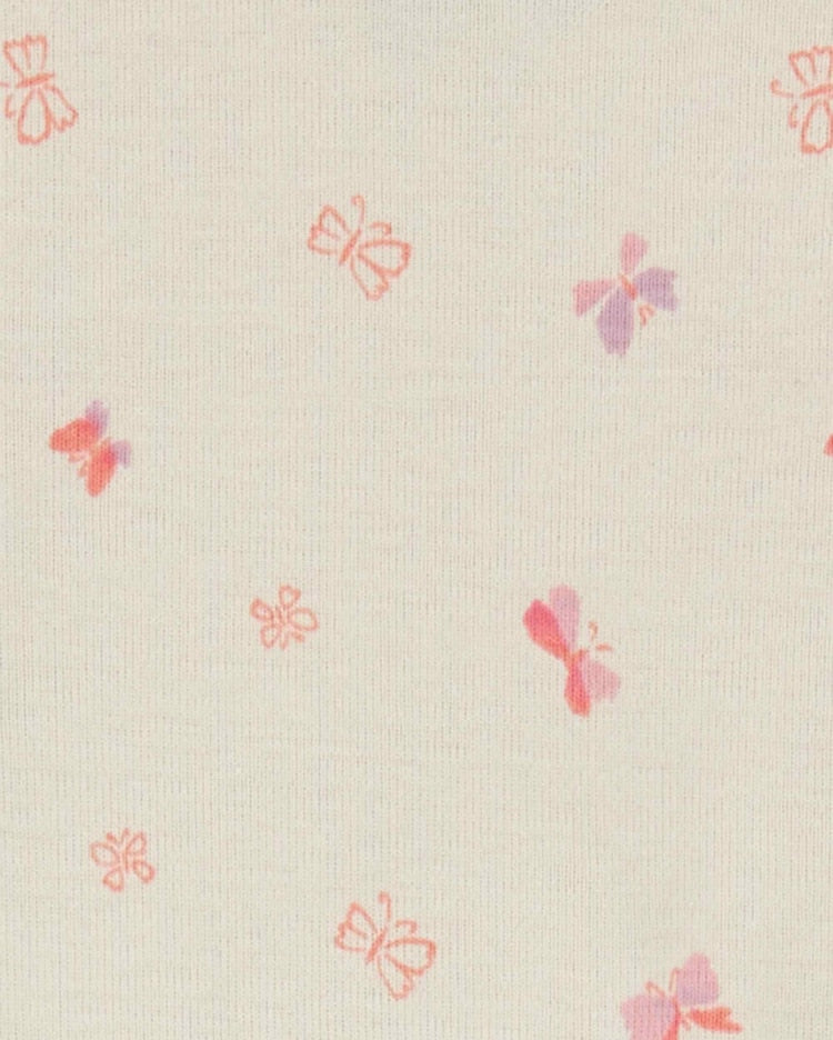 Kit body bebê 4 peças borboletas e corações multicor | Carter's - Imagem 3