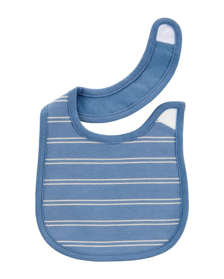 Kit babador bebê 3 peças avião de papel e sol multicor - Imagem 2