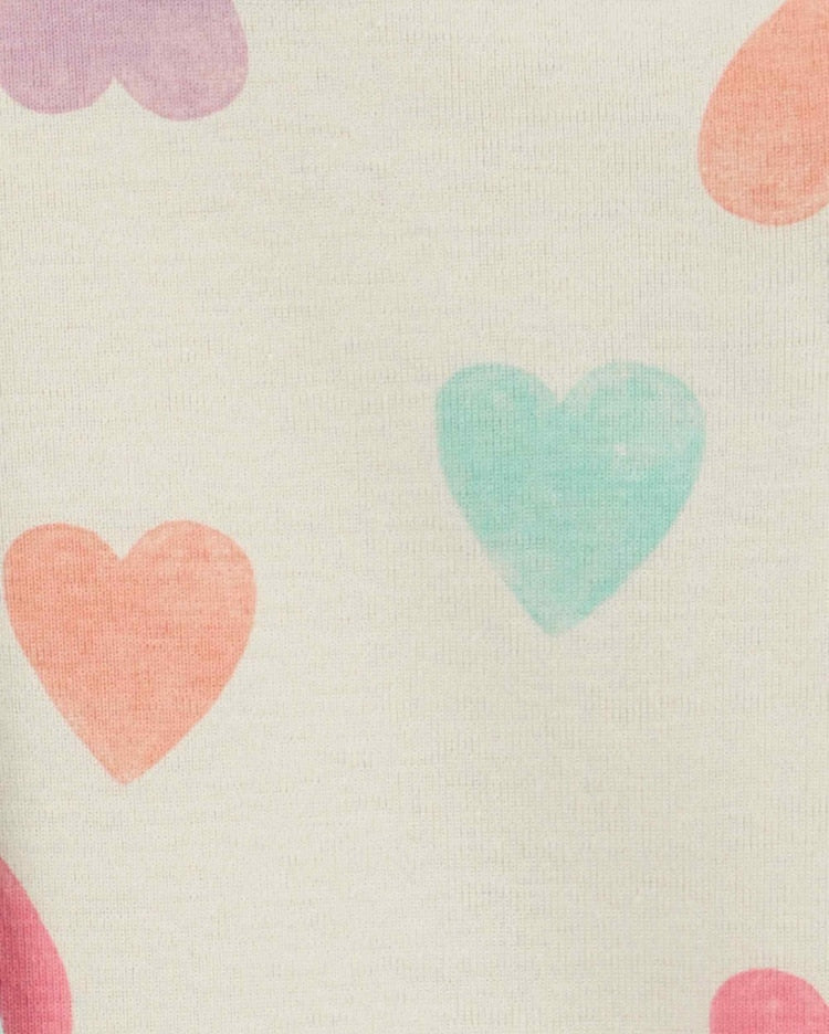 Kit body bebê 4 peças borboletas e corações multicor | Carter's - Imagem 4