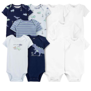 Enxoval bebê 10 peças dinossauros e lisos multicor | Carter's