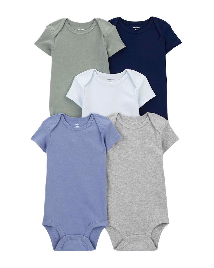 Enxoval bebê 8 peças listrado leão multicor | Carter's - Imagem 2